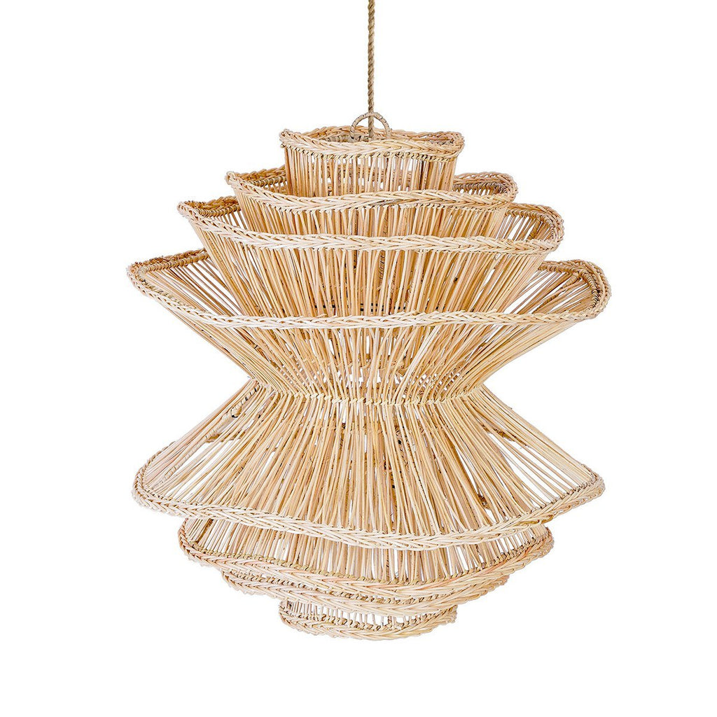The Shiitake Pendant - Natural - L - LUXONAS HOME