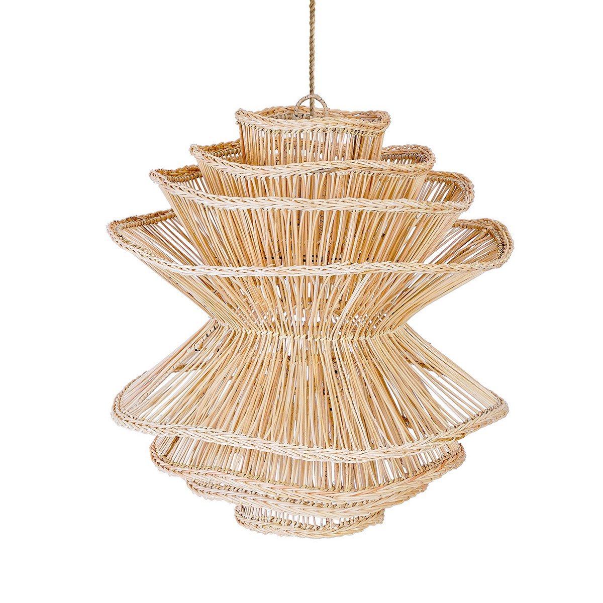The Shiitake Pendant - Natural - L - LUXONAS HOME