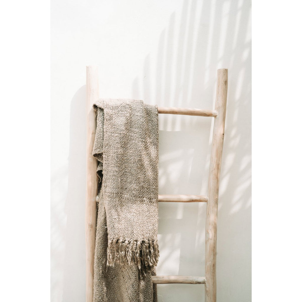 The s'il vous Plaid - Beige - LUXONAS HOME