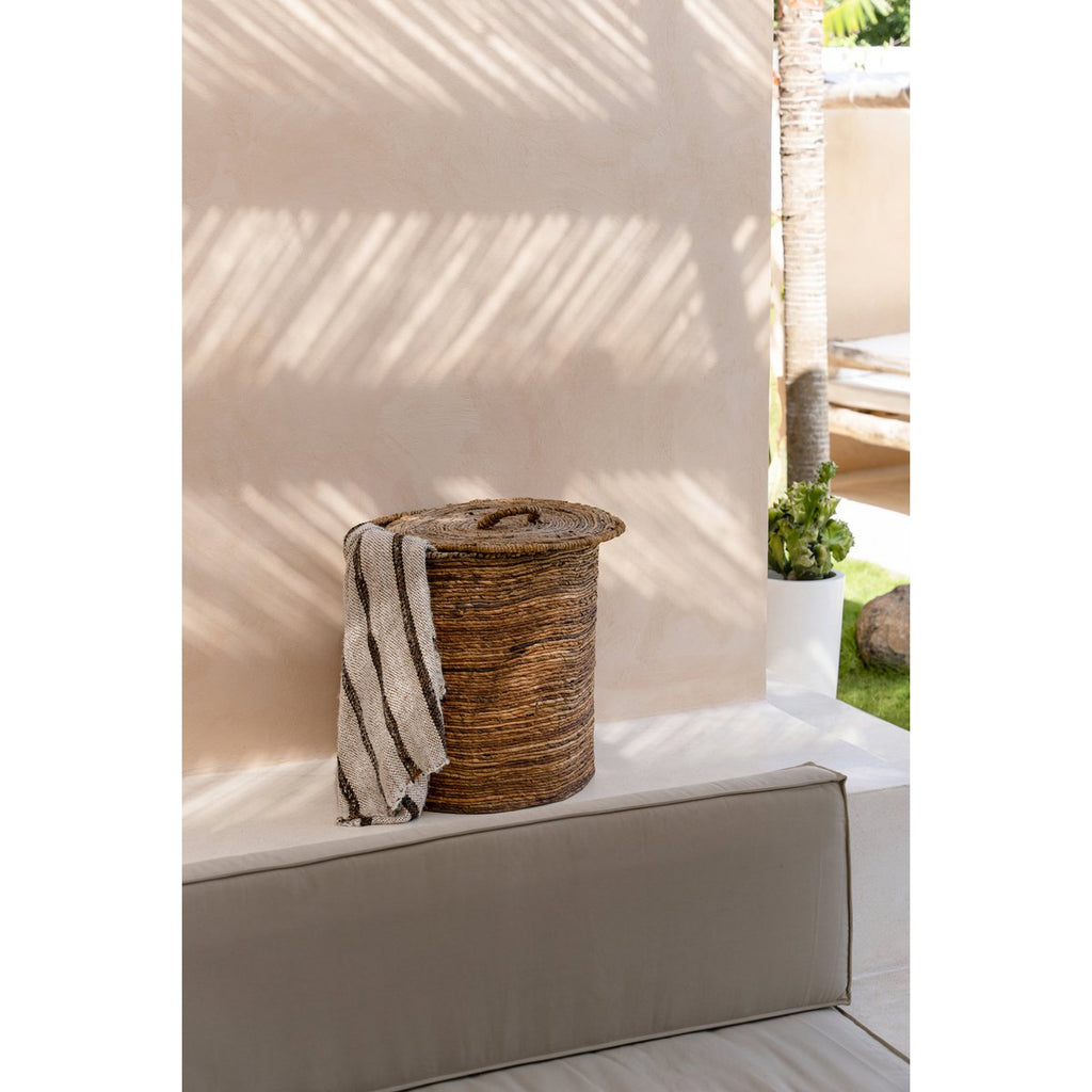 The s'il vous Plaid - Bohemian White - LUXONAS HOME