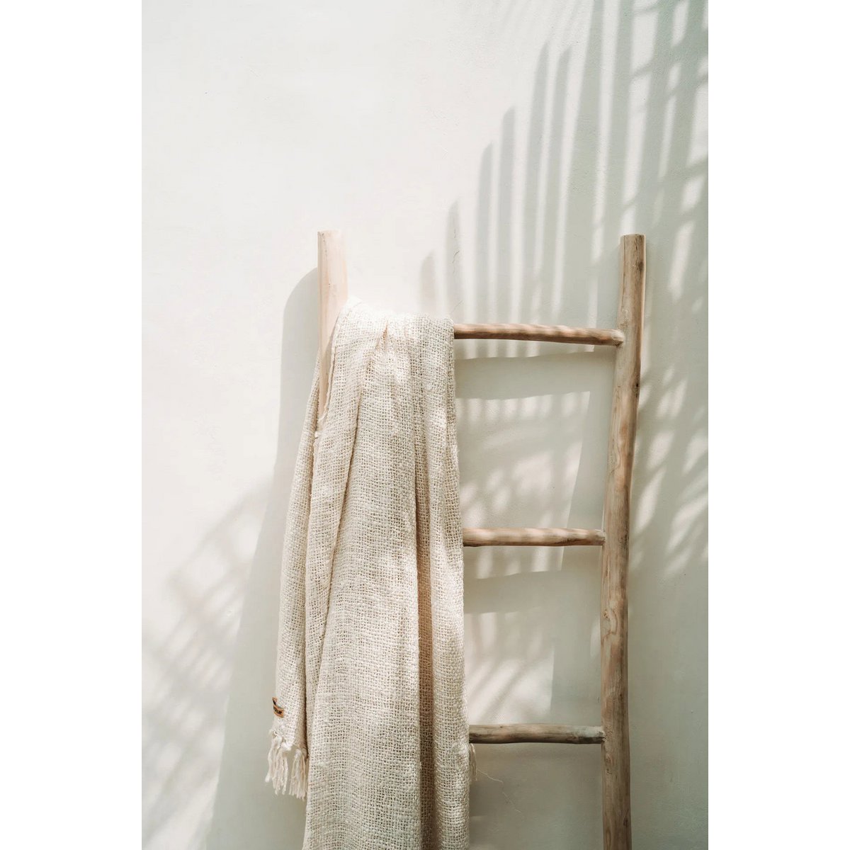 The s'il vous Plaid - Cream - LUXONAS HOME