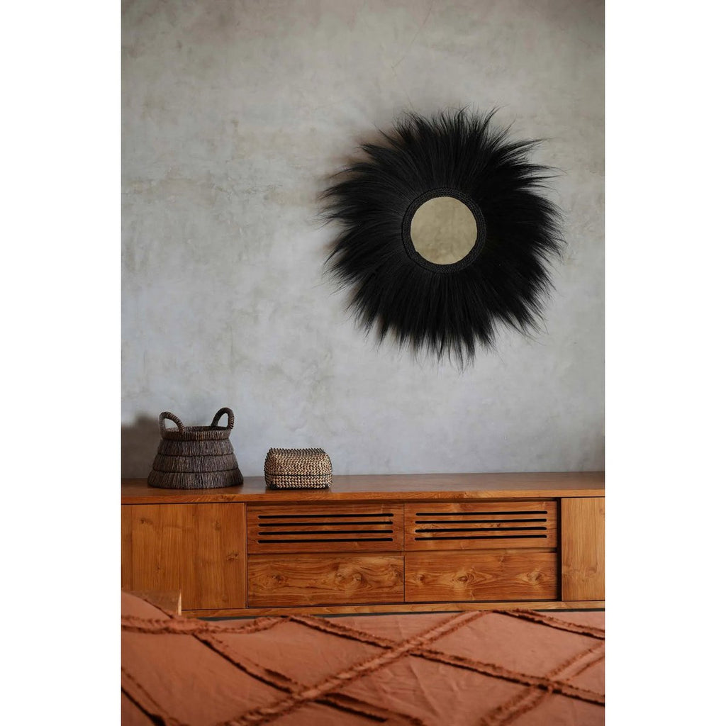 The Simba Mirror - Black - L - LUXONAS HOME