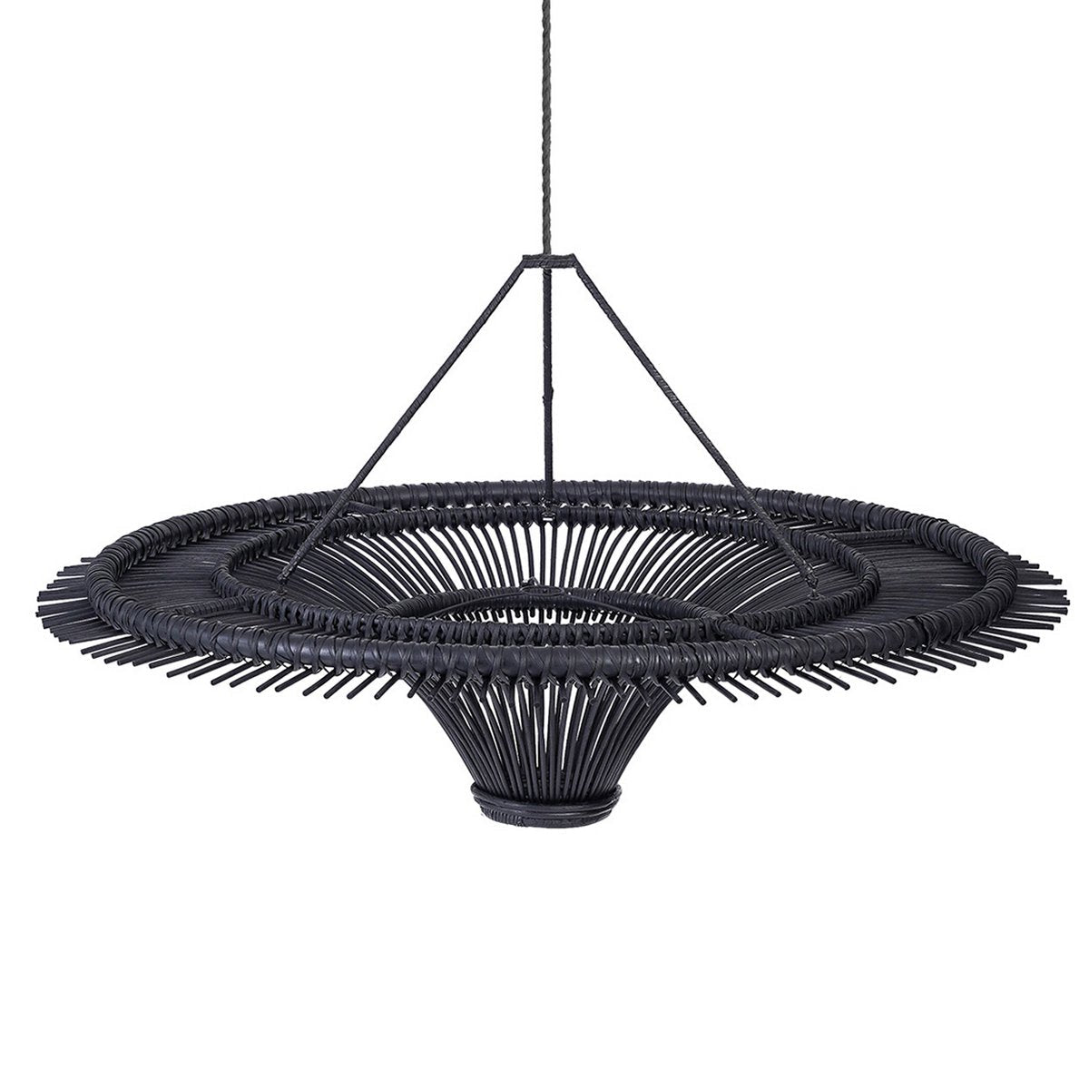 The Sky Pendant - Black - XXL - LUXONAS HOME