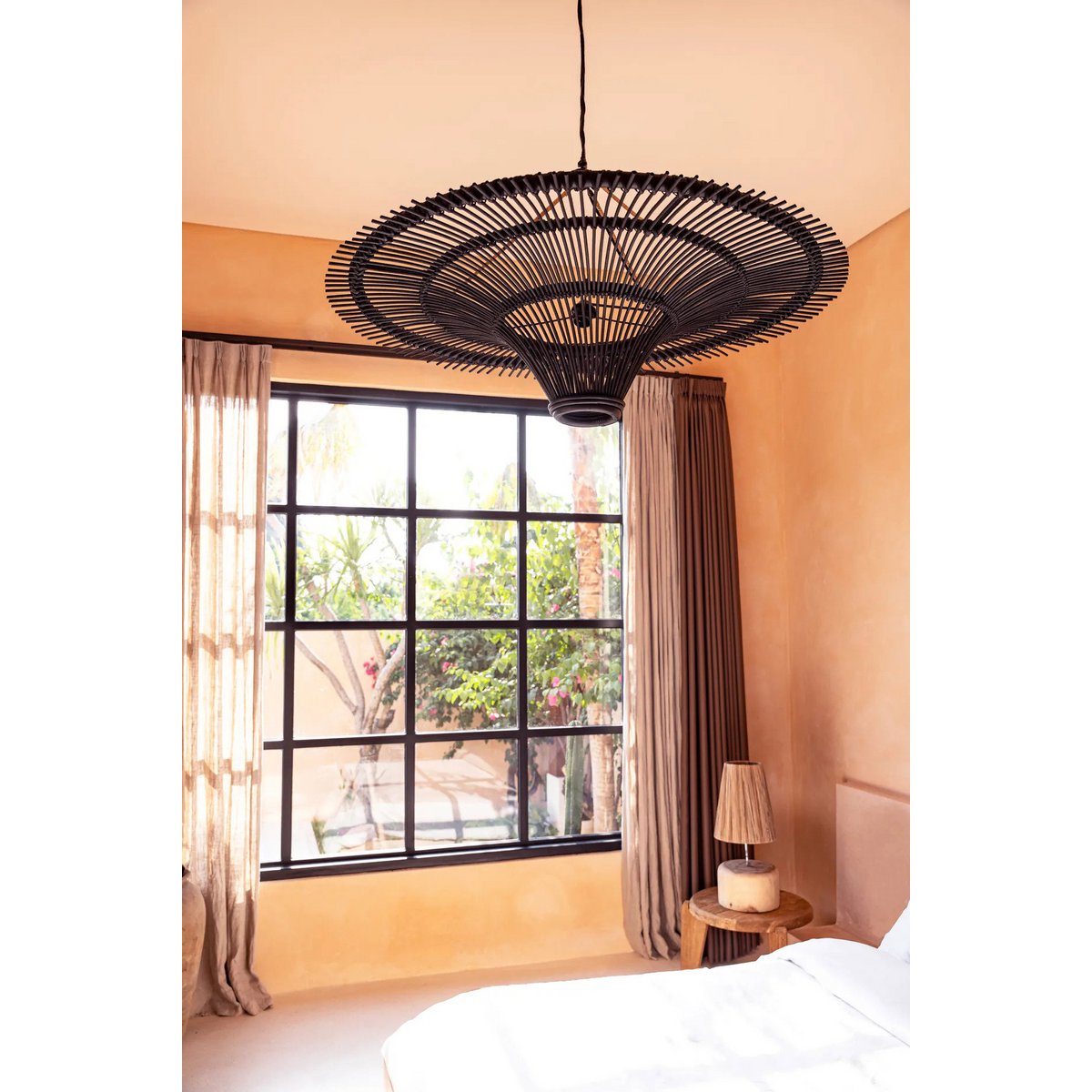 The Sky Pendant - Black - XXL - LUXONAS HOME