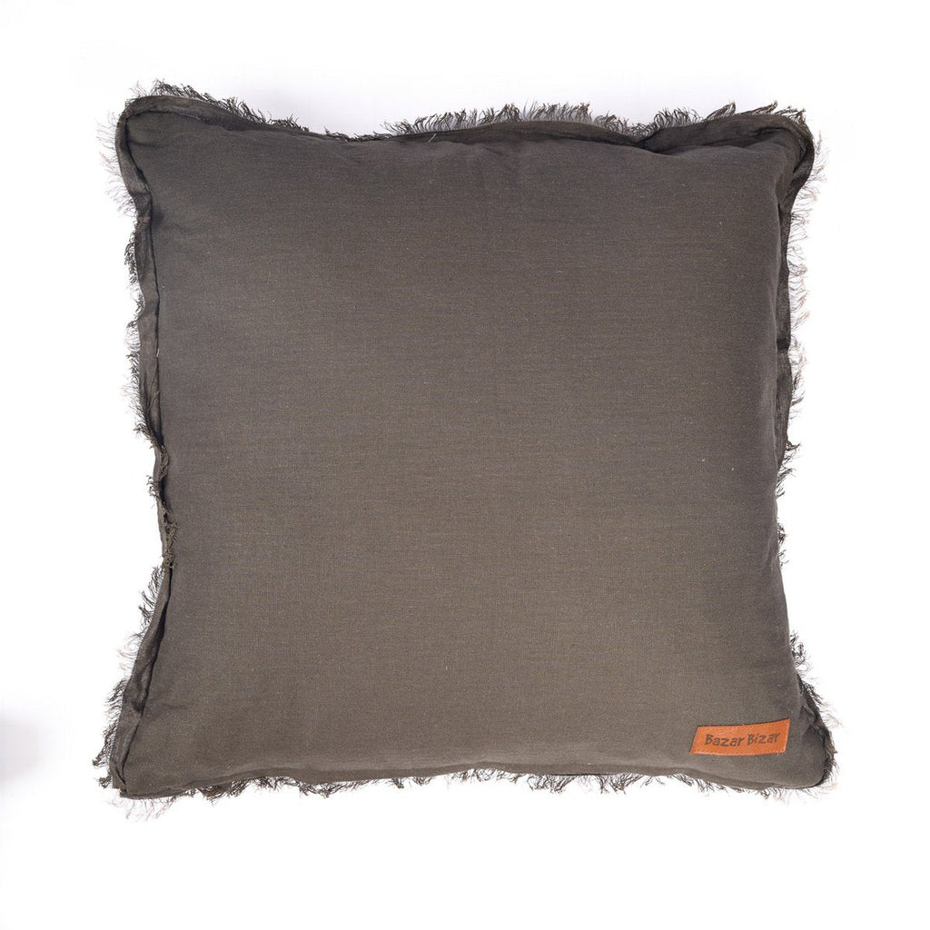 The Smoky Vibe Cushion Cover - Grey - LUXONAS HOME