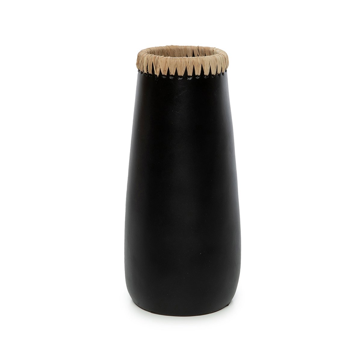The Sneaky Vase - Black Natural - L - LUXONAS HOME