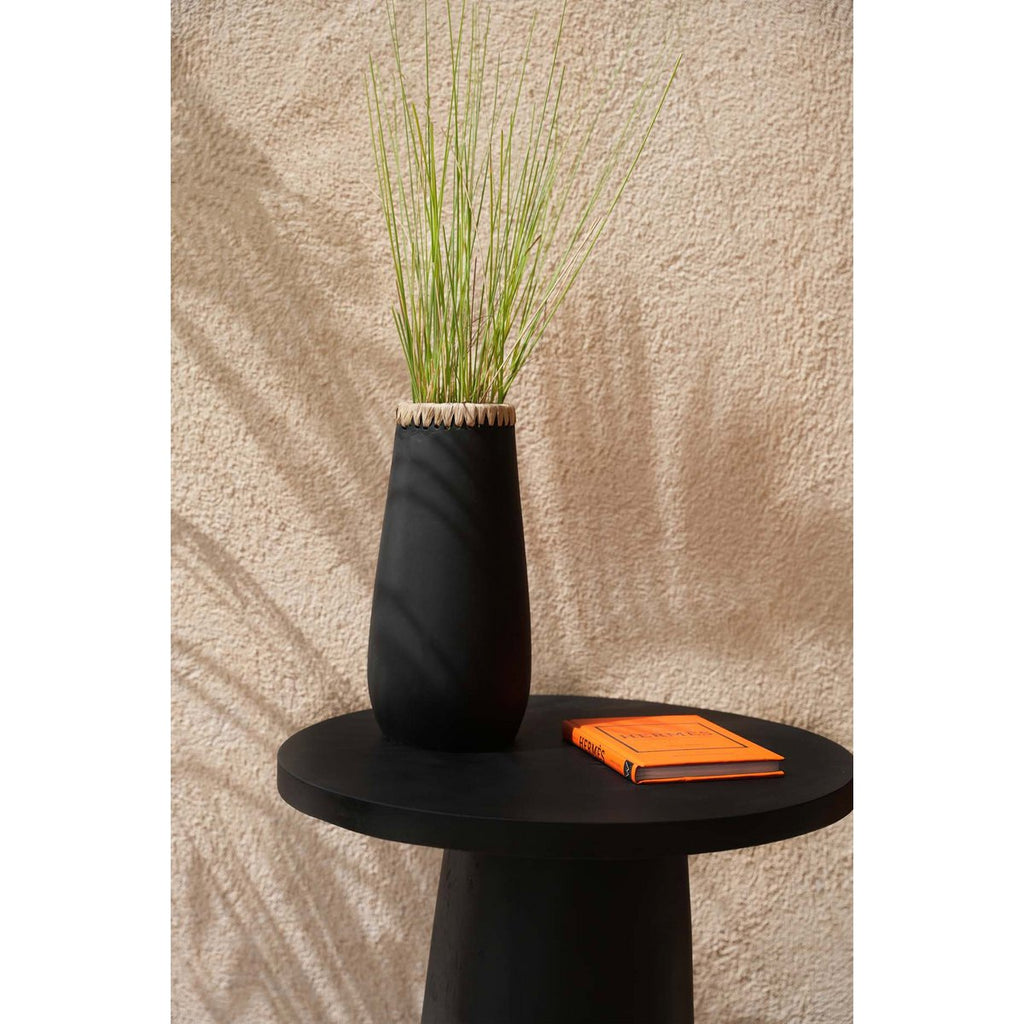 The Sneaky Vase - Black Natural - L - LUXONAS HOME