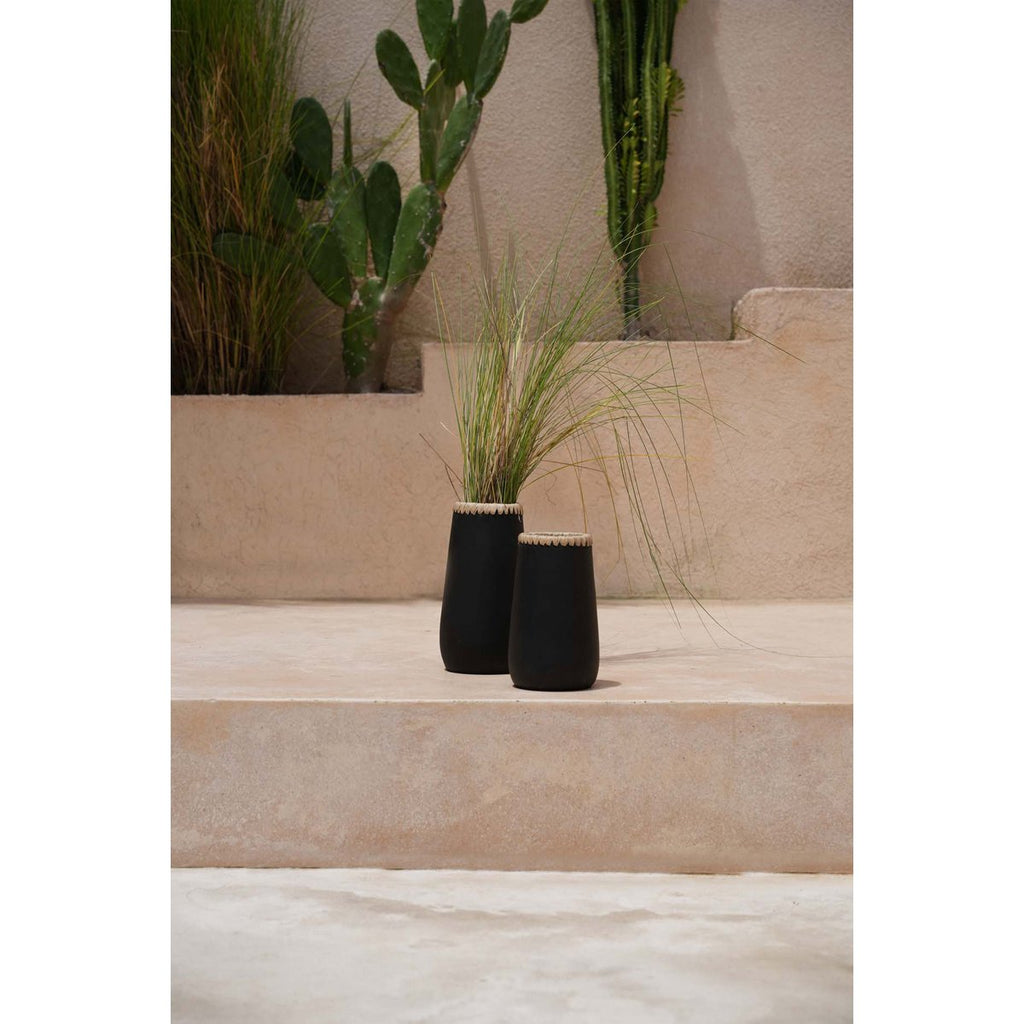 The Sneaky Vase - Black Natural - M - LUXONAS HOME