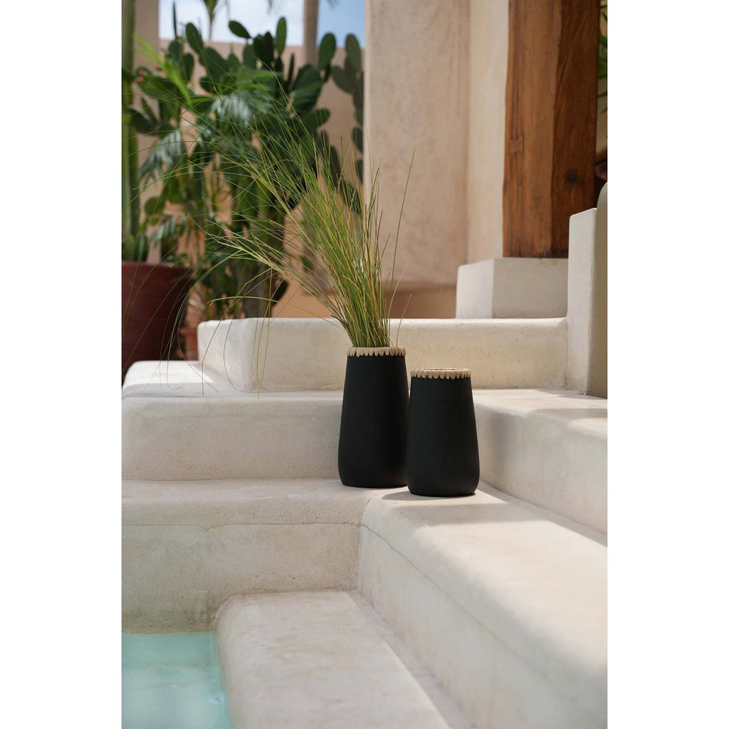 The Sneaky Vase - Black Natural - S - LUXONAS HOME