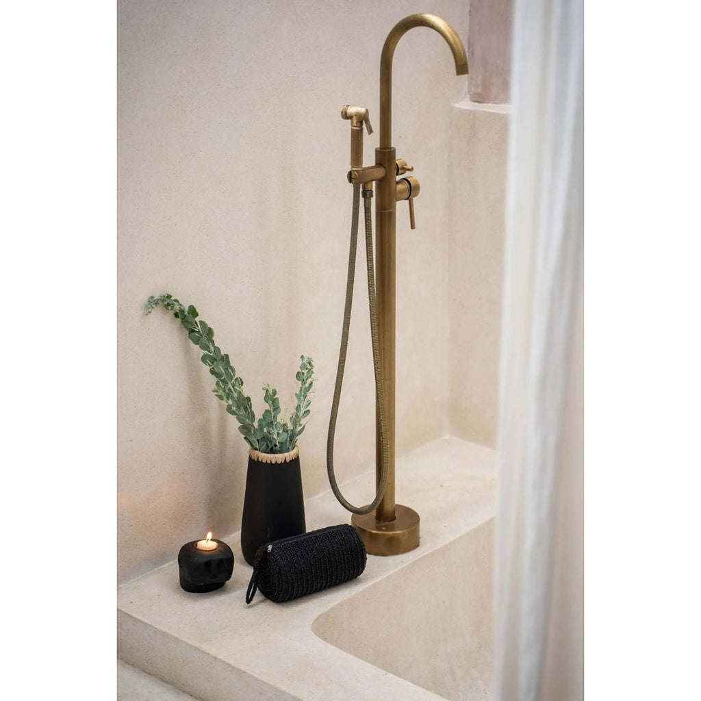 The Sneaky Vase - Black Natural - S - LUXONAS HOME