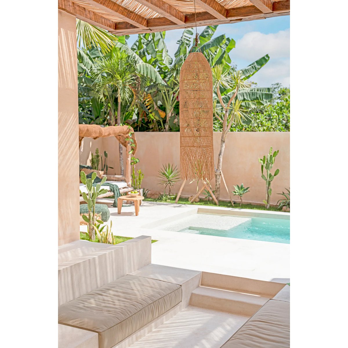 The Squid Pendant - Natural - L - LUXONAS HOME