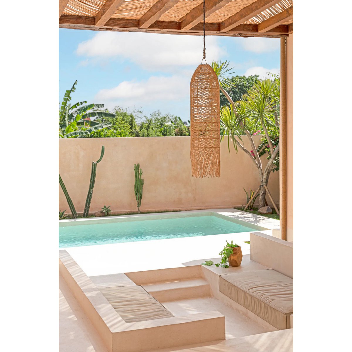 The Squid Pendant - Natural - L - LUXONAS HOME