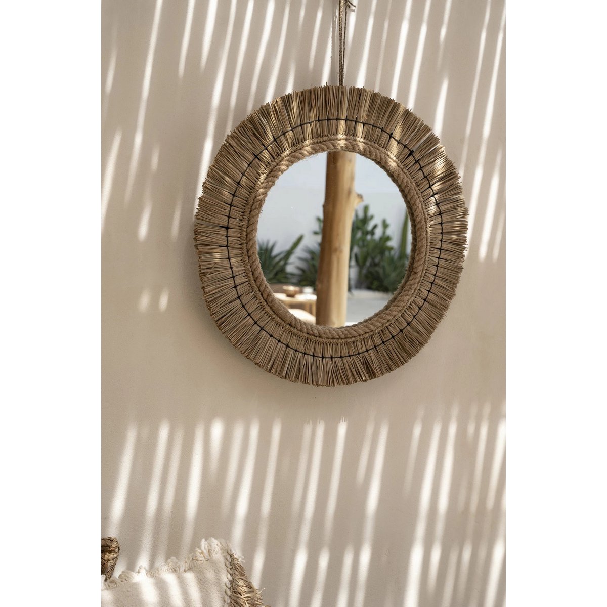 The St Barth Mirror - Natural - LUXONAS HOME