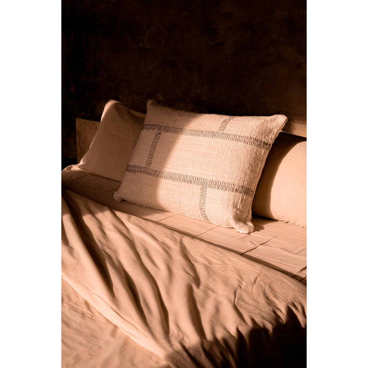 The Stonepath Cushion Cover - Natural - LUXONAS HOME