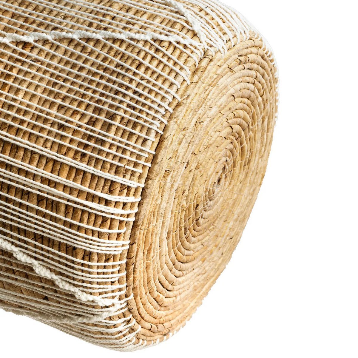 The Straight Stitched Macrame Basket - M - LUXONAS HOME