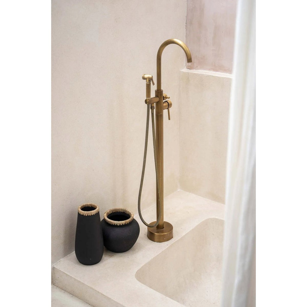 The Styly Vase - Black Natural - S - LUXONAS HOME