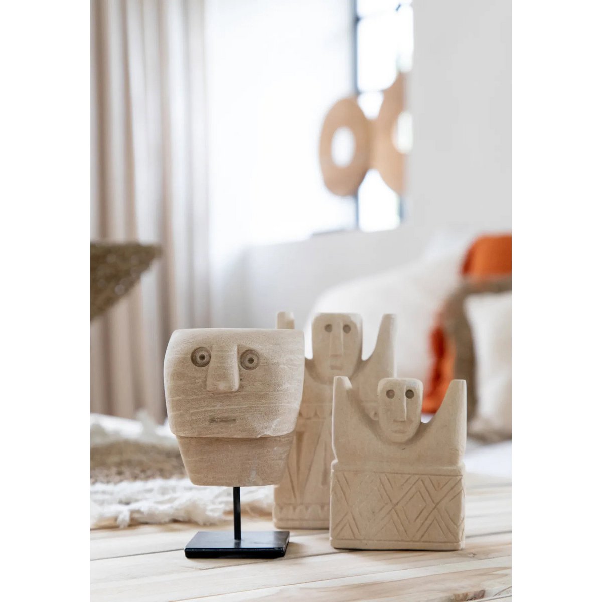 The Sumba Stone 23 on Stand - LUXONAS HOME