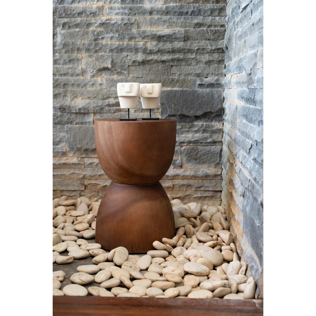 The Sumba Stone 23 on Stand - LUXONAS HOME