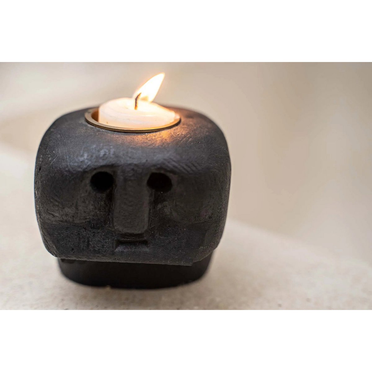 The Sumba Stone 27 Candle Holder - LUXONAS HOME