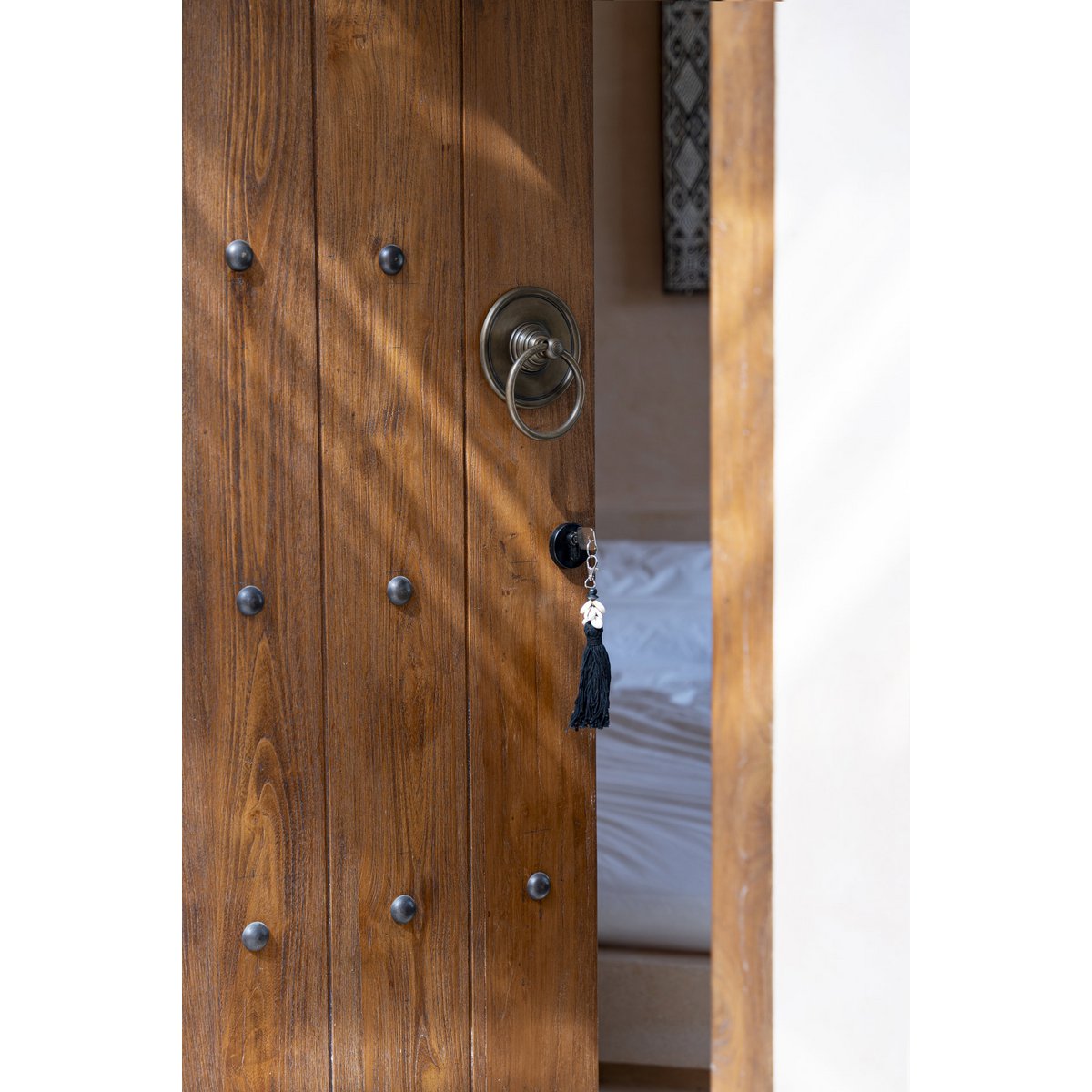 The Sumbawa Keychain - Black Brown - LUXONAS HOME