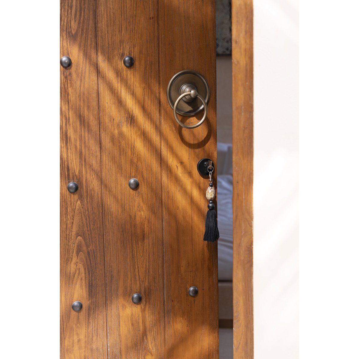 The Sumbawa Keychain - Black Brown - LUXONAS HOME