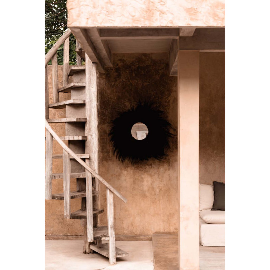 The Sunken Forest Mirror - Black - LUXONAS HOME