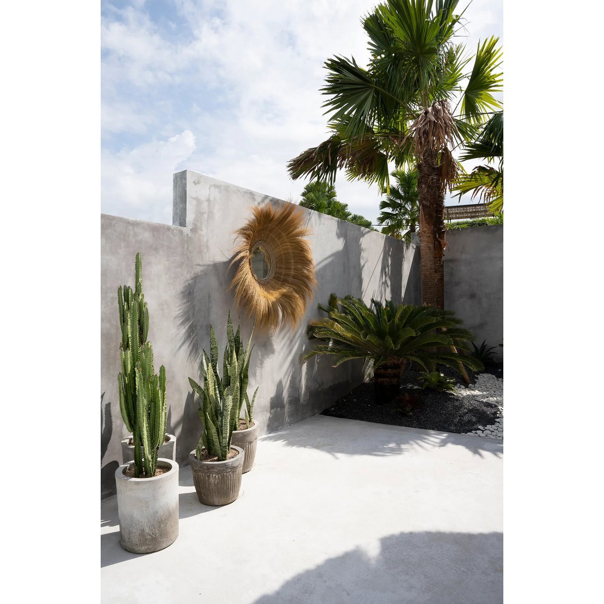 The Sunken Forest Mirror - Natural - LUXONAS HOME