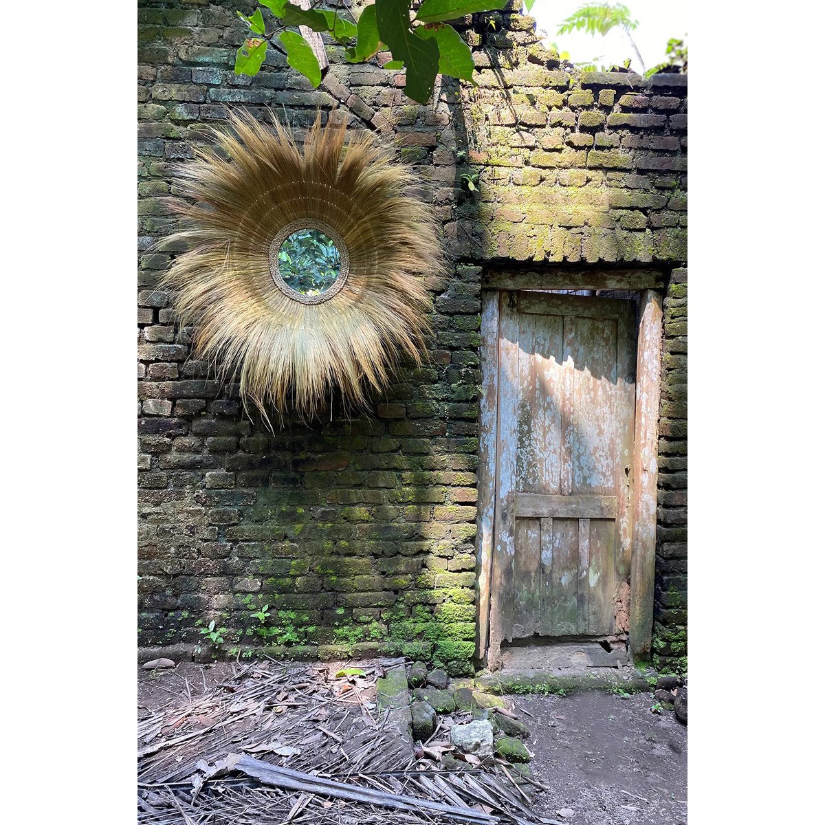 The Sunken Forest Mirror - Natural - LUXONAS HOME