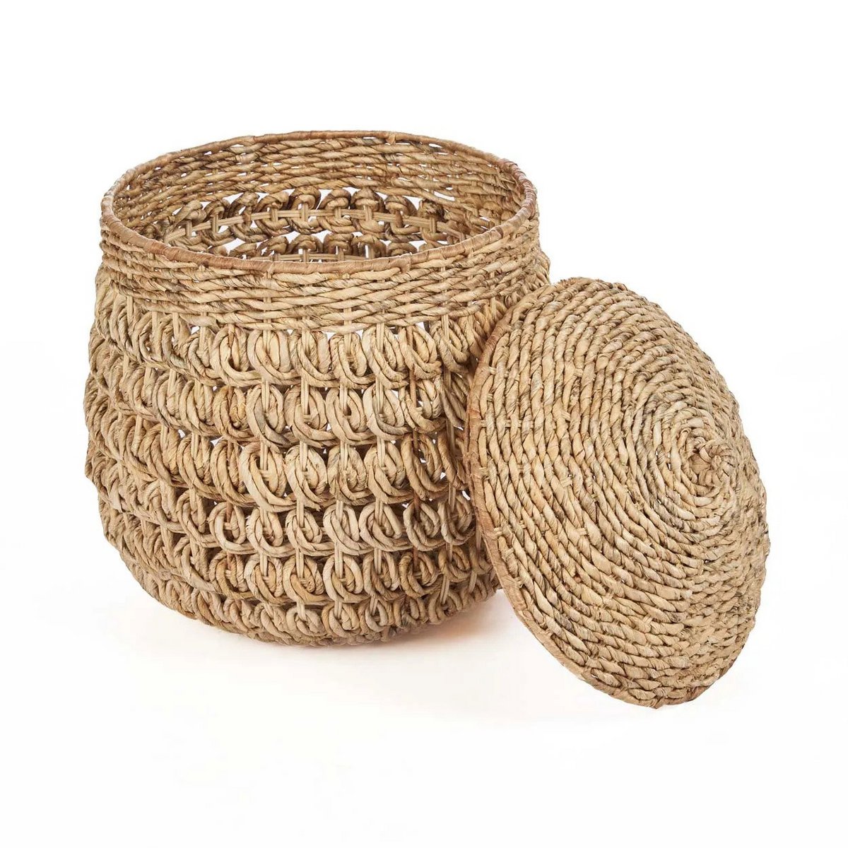 The Tarajih Basket - Natural - L - LUXONAS HOME