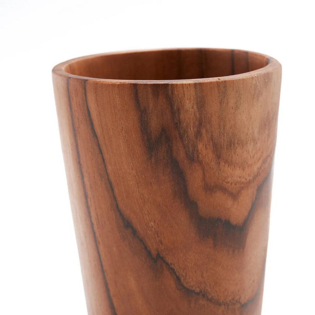 The Teak Root Cup - High - LUXONAS HOME