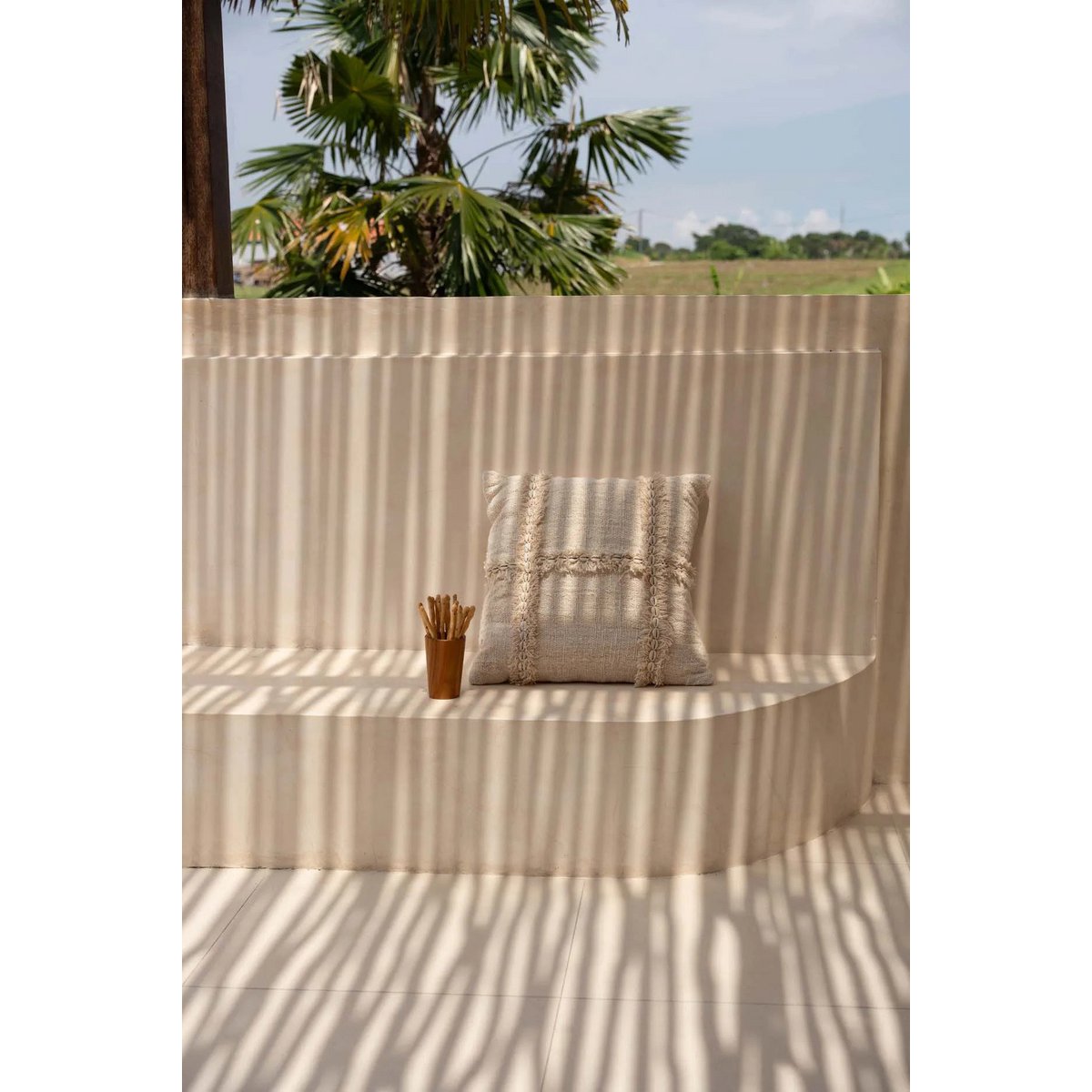 The Teak Root Cup - High - LUXONAS HOME