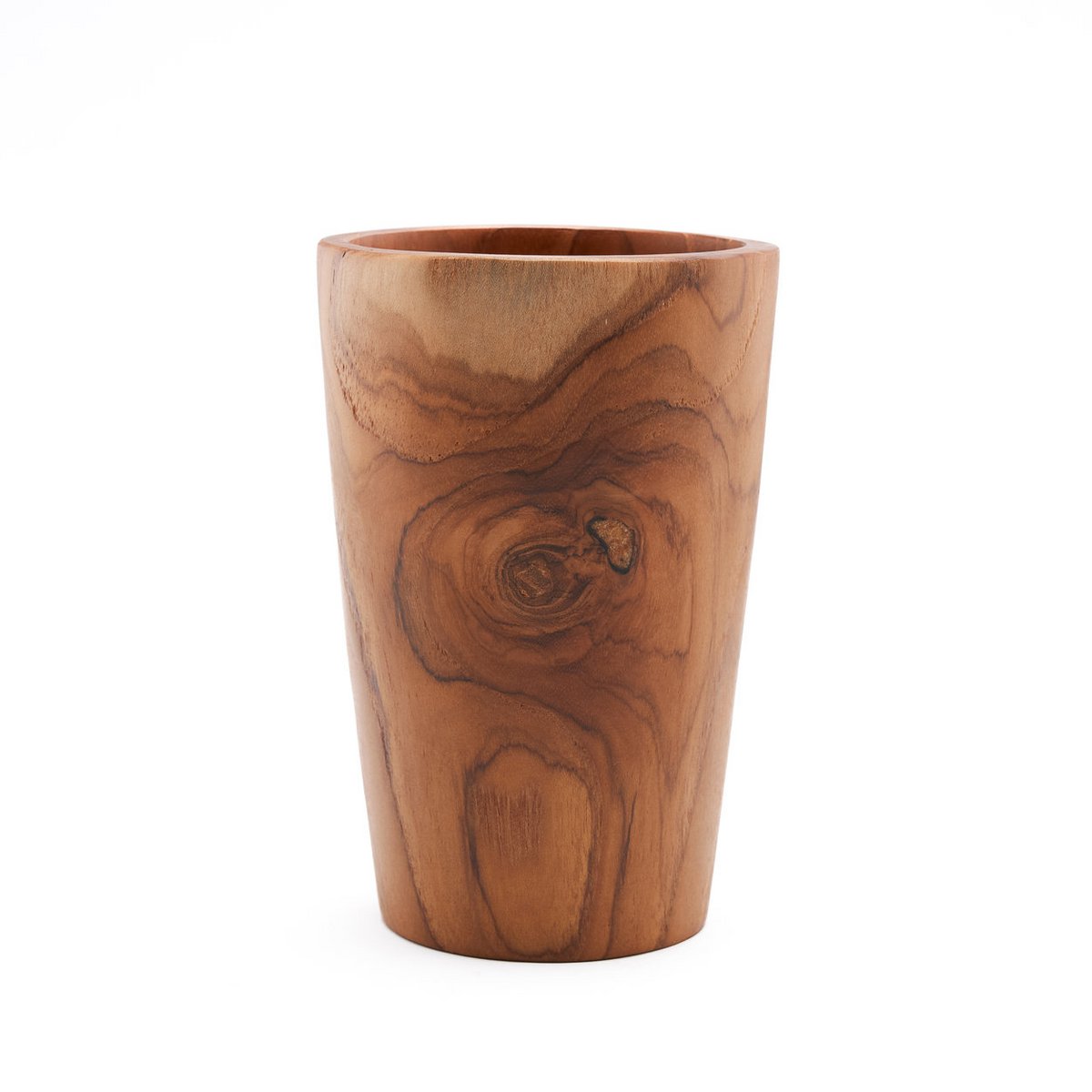 The Teak Root Cup - Low - LUXONAS HOME