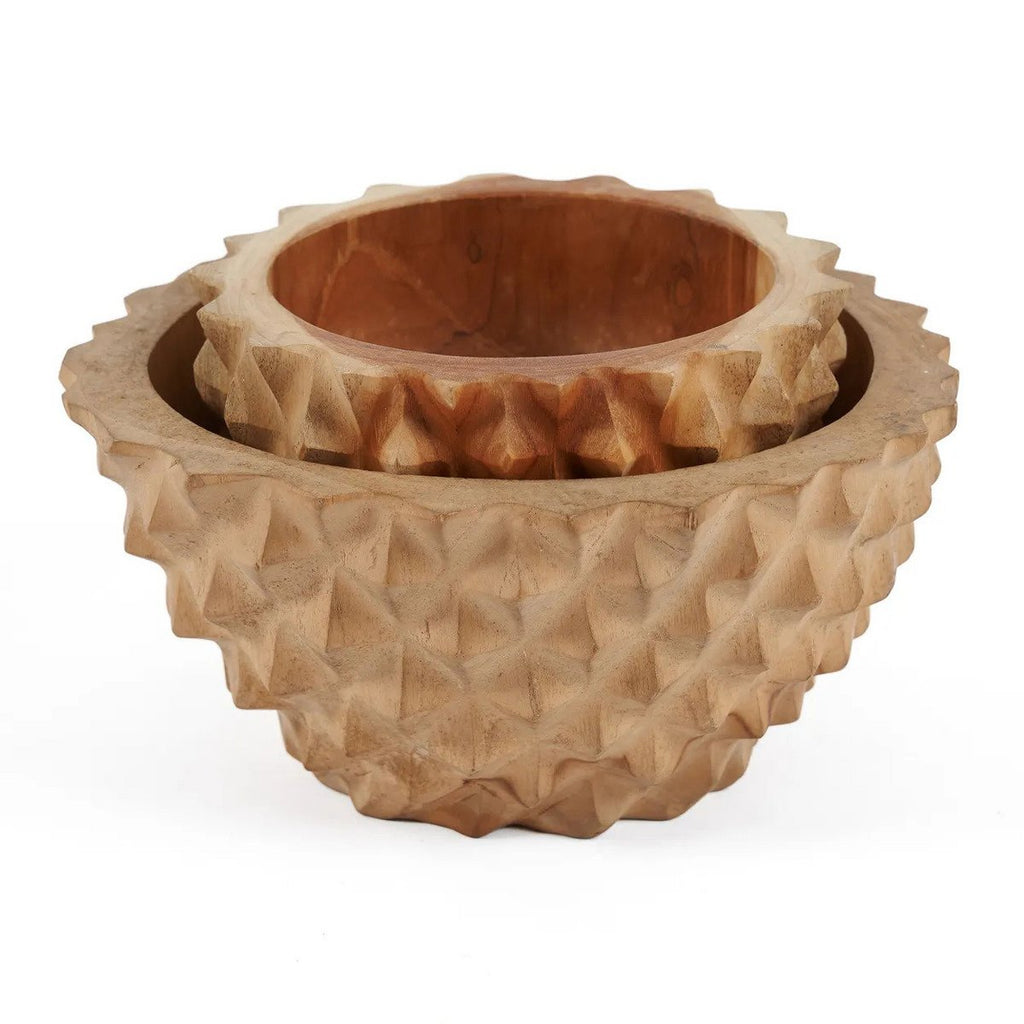 The Teak Root Durian Bowl - M - LUXONAS HOME