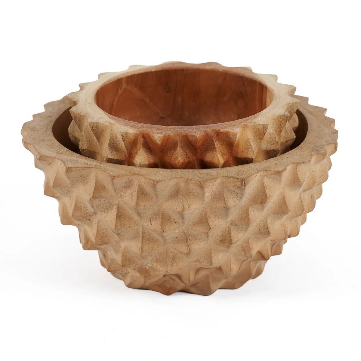 The Teak Root Durian Bowl - M - LUXONAS HOME