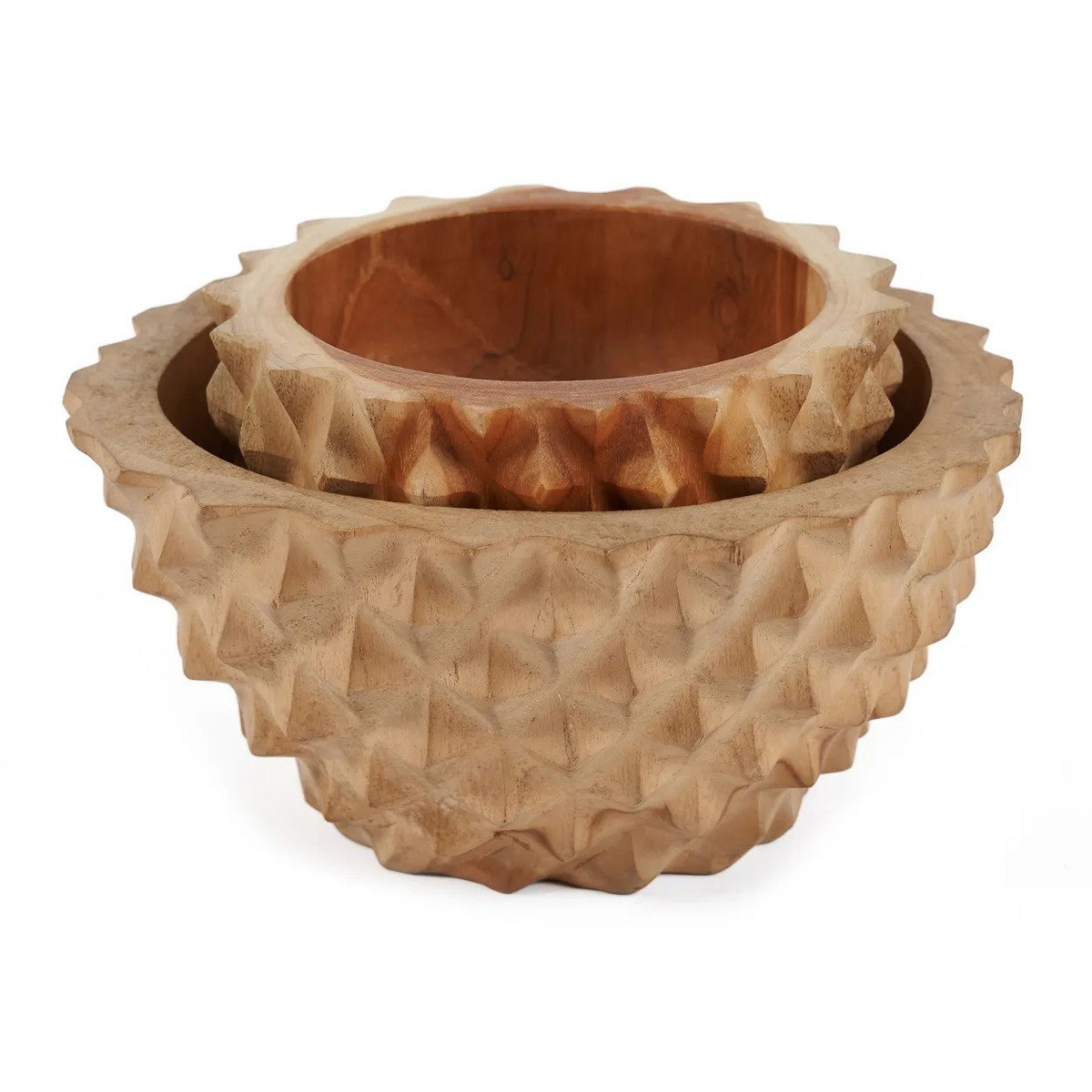 The Teak Root Durian Bowl - S - LUXONAS HOME