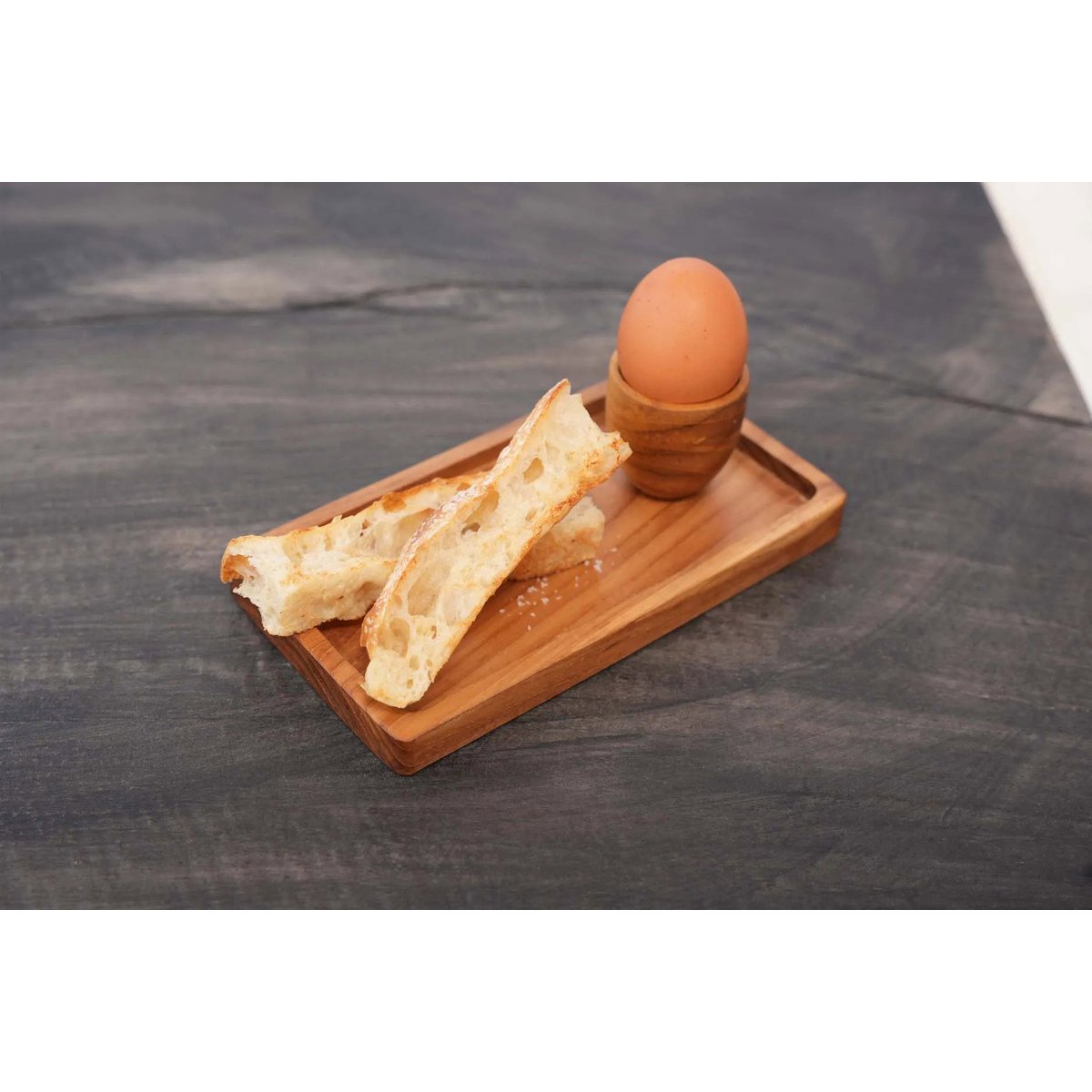 The Teak Root Egg Cup - LUXONAS HOME