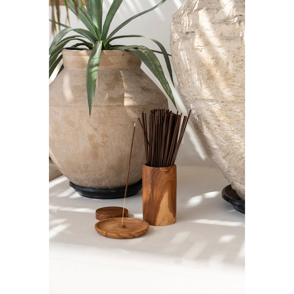 The Teak Root Jar - L - LUXONAS HOME