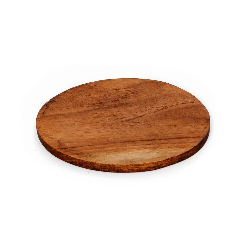 The Teak Root Nordic Coaster - LUXONAS HOME