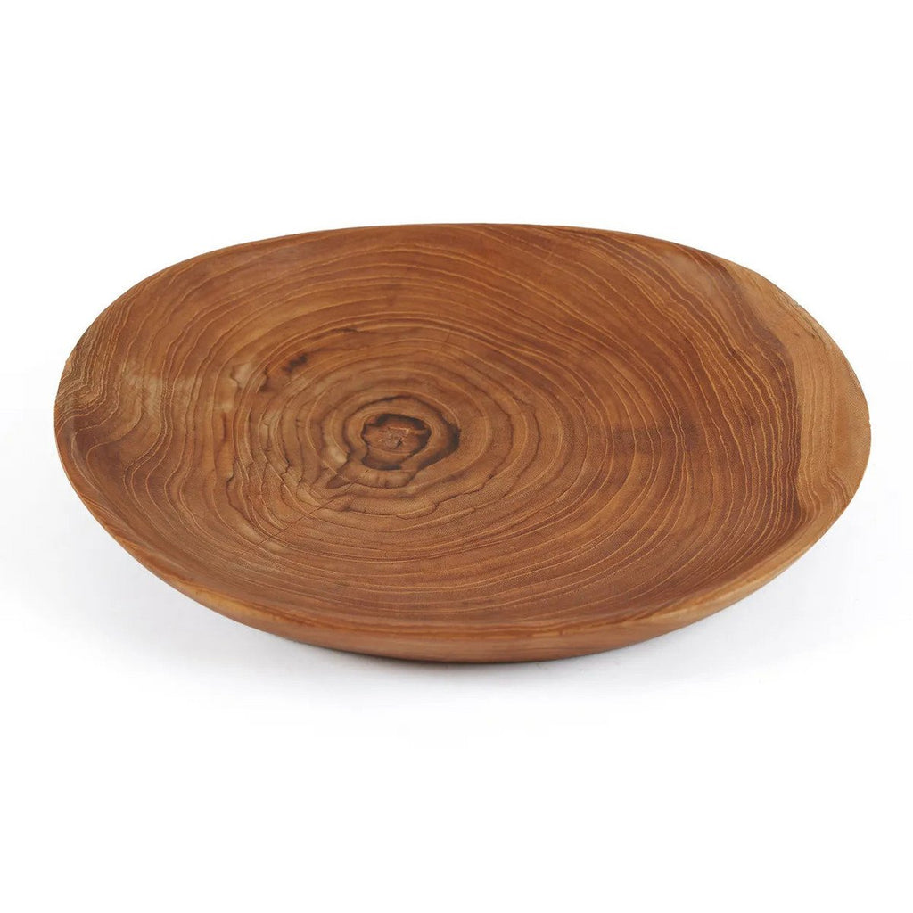 The Teak Root Organic Plate - LUXONAS HOME