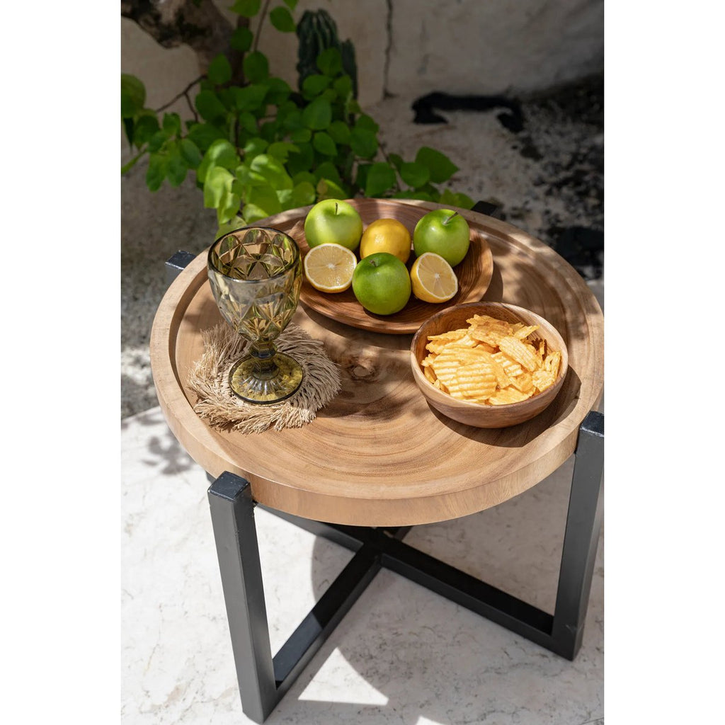 The Teak Root Organic Plate - LUXONAS HOME