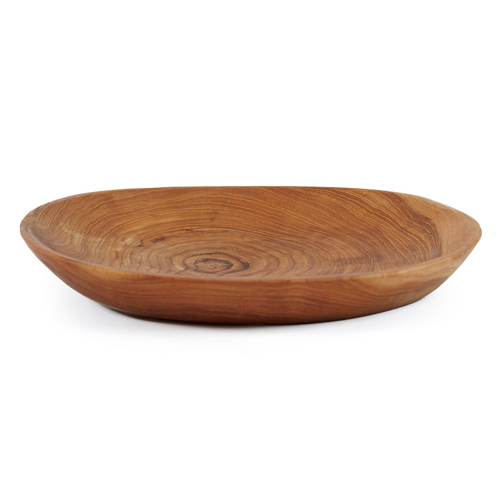 The Teak Root Organic Plate - LUXONAS HOME
