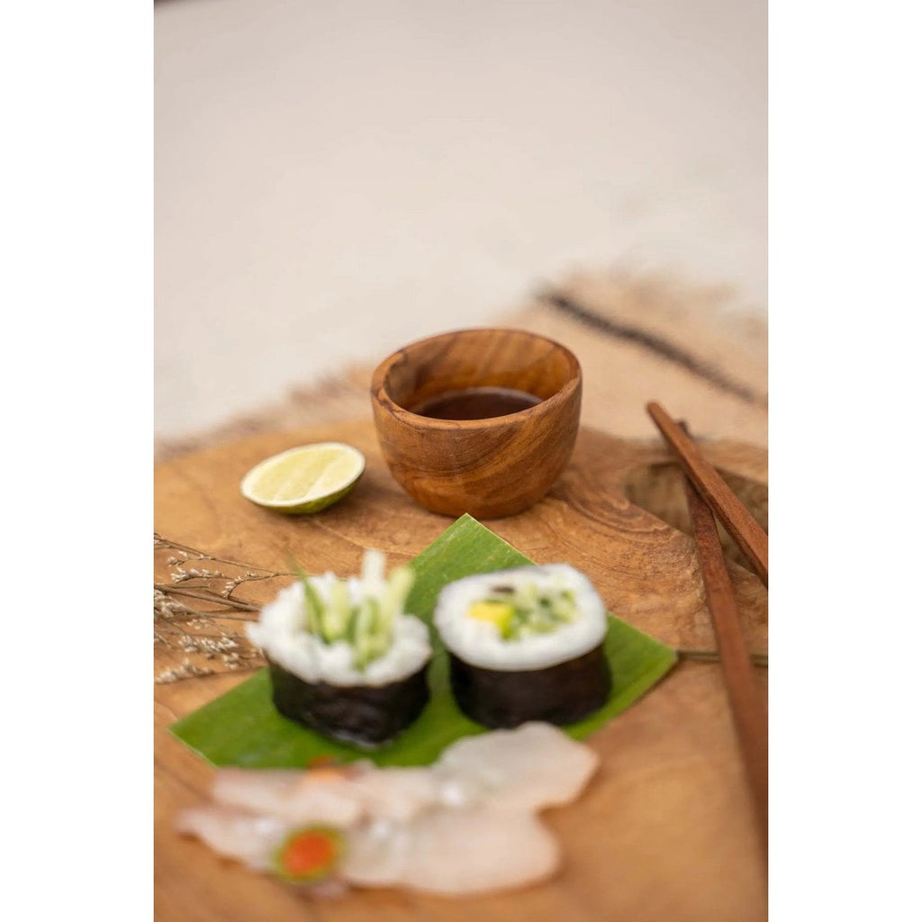 The Teak Root Salt Cup - XS - LUXONAS HOME