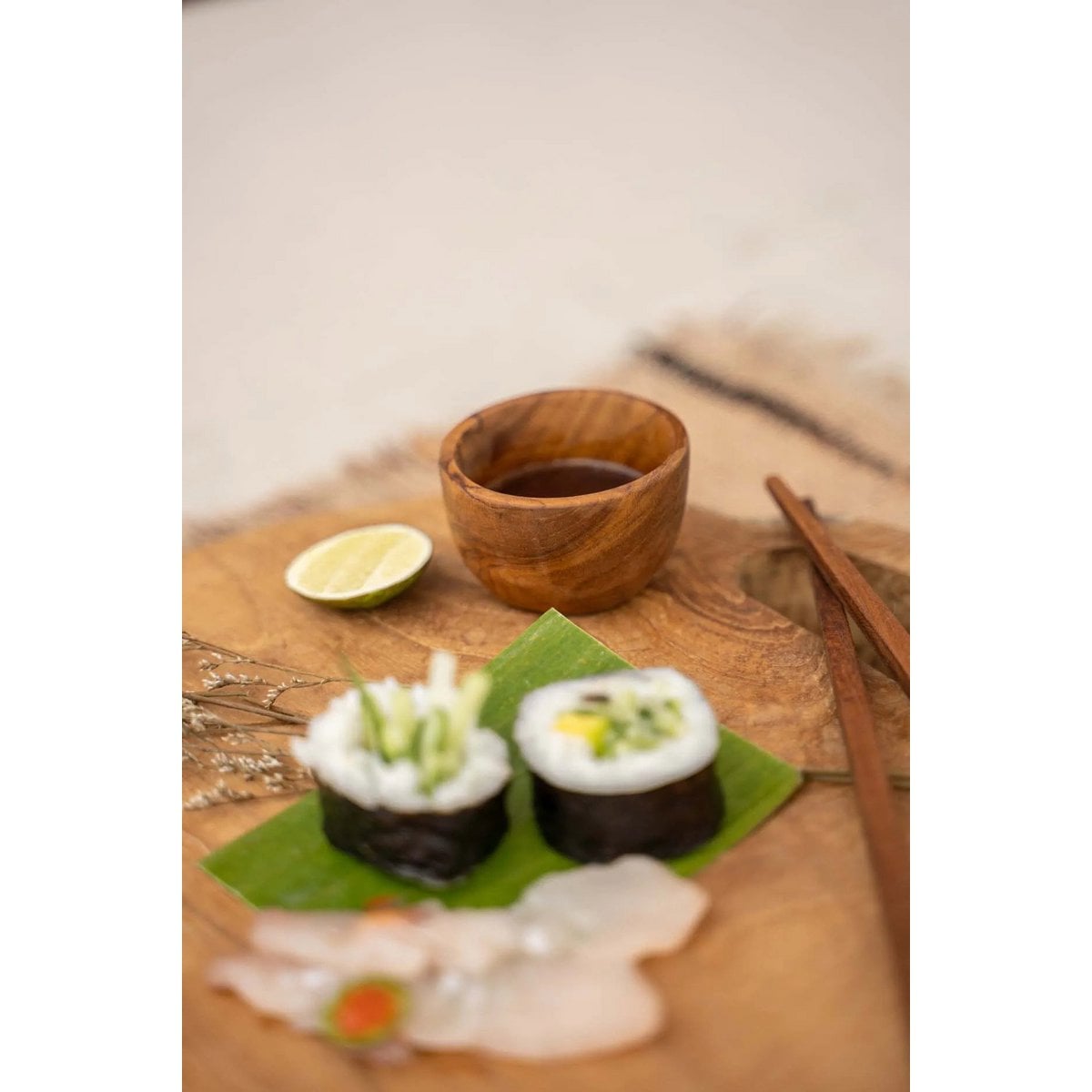 The Teak Root Salt Cup - XS - LUXONAS HOME