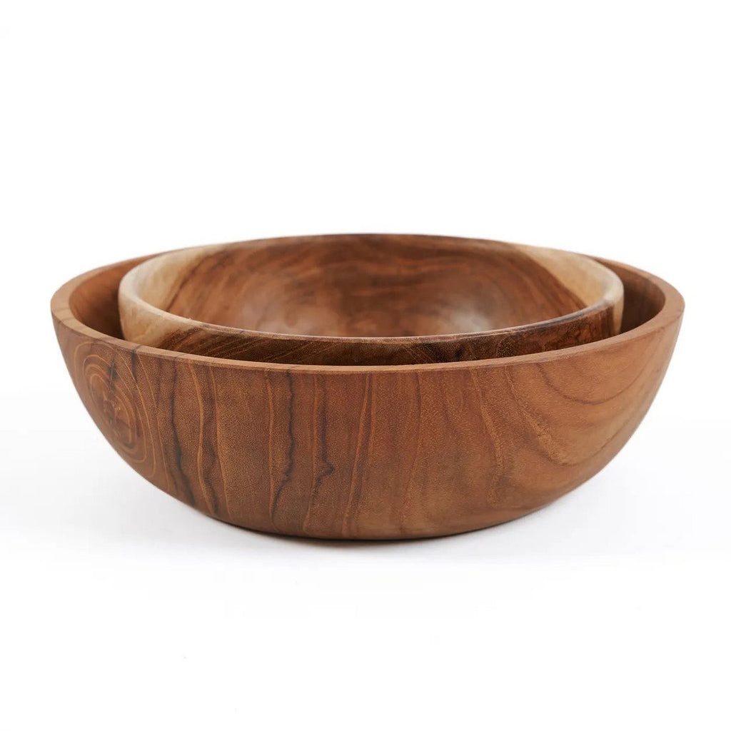 The Teak Root Snack Bowl - M - LUXONAS HOME