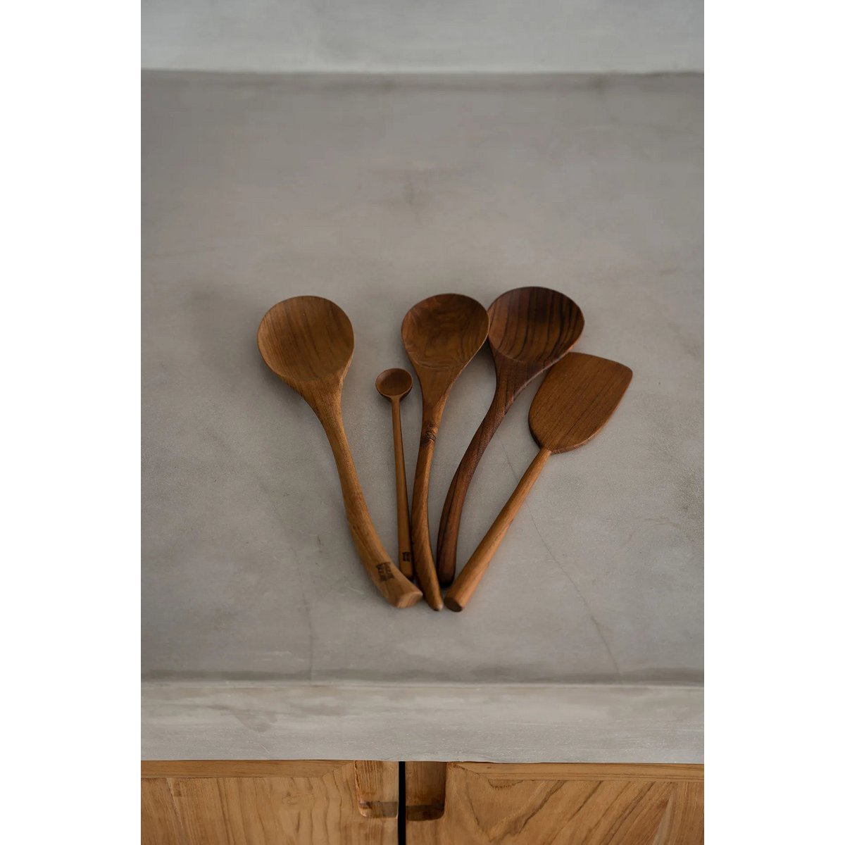 The Teak Root Spoon - M - LUXONAS HOME