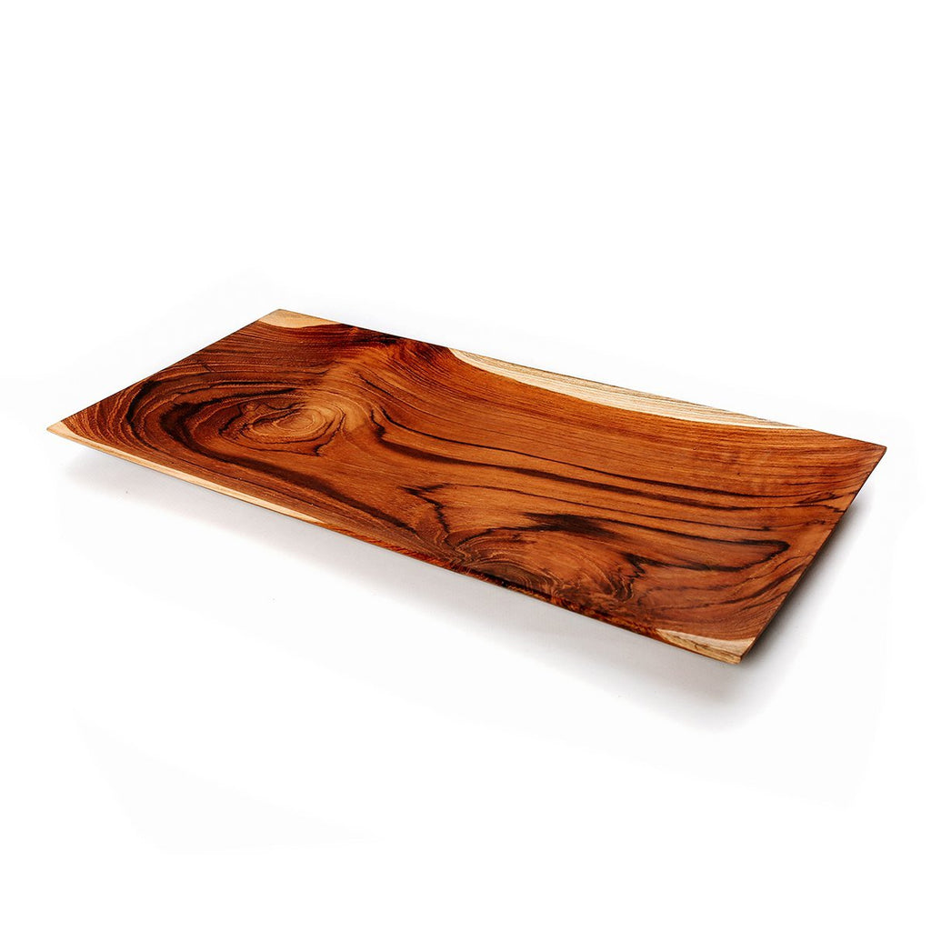 The Teak Root Sushi Plate - L - LUXONAS HOME