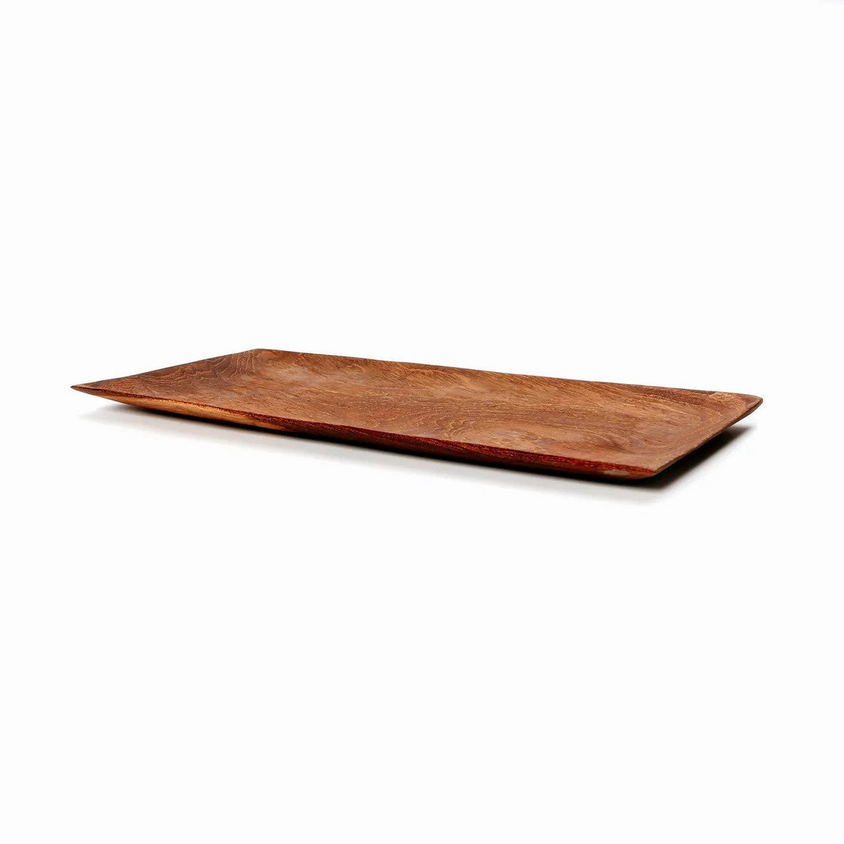 The Teak Root Sushi Plate - M - LUXONAS HOME