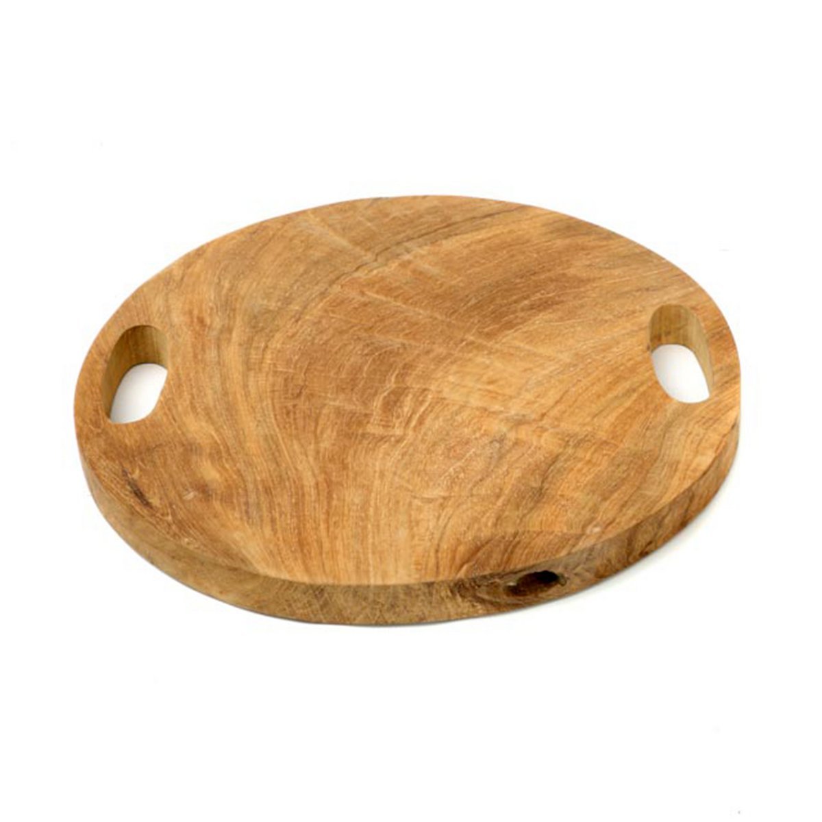 The Teak Root Tray - Natural - L - LUXONAS HOME
