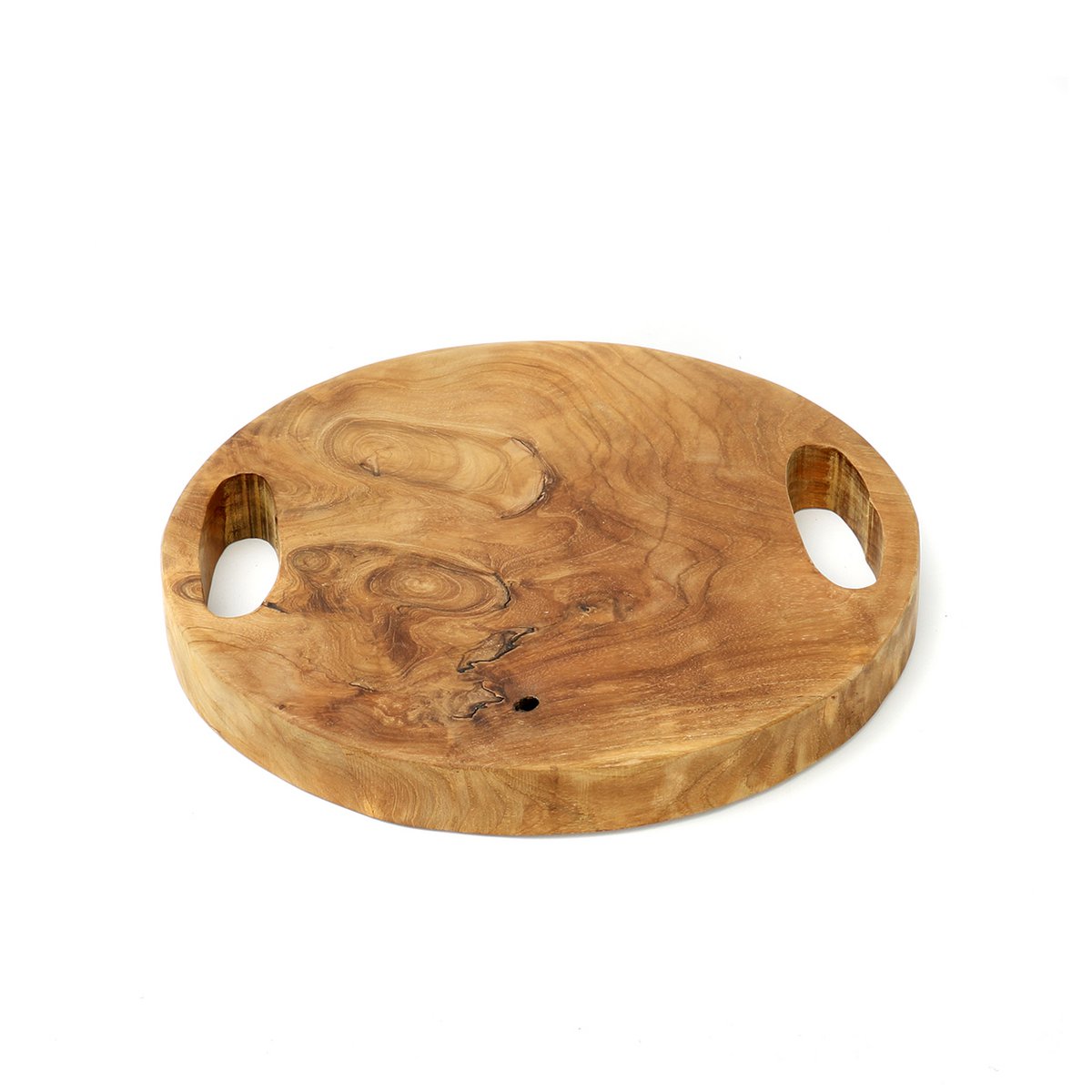 The Teak Root Tray - Natural - S - LUXONAS HOME