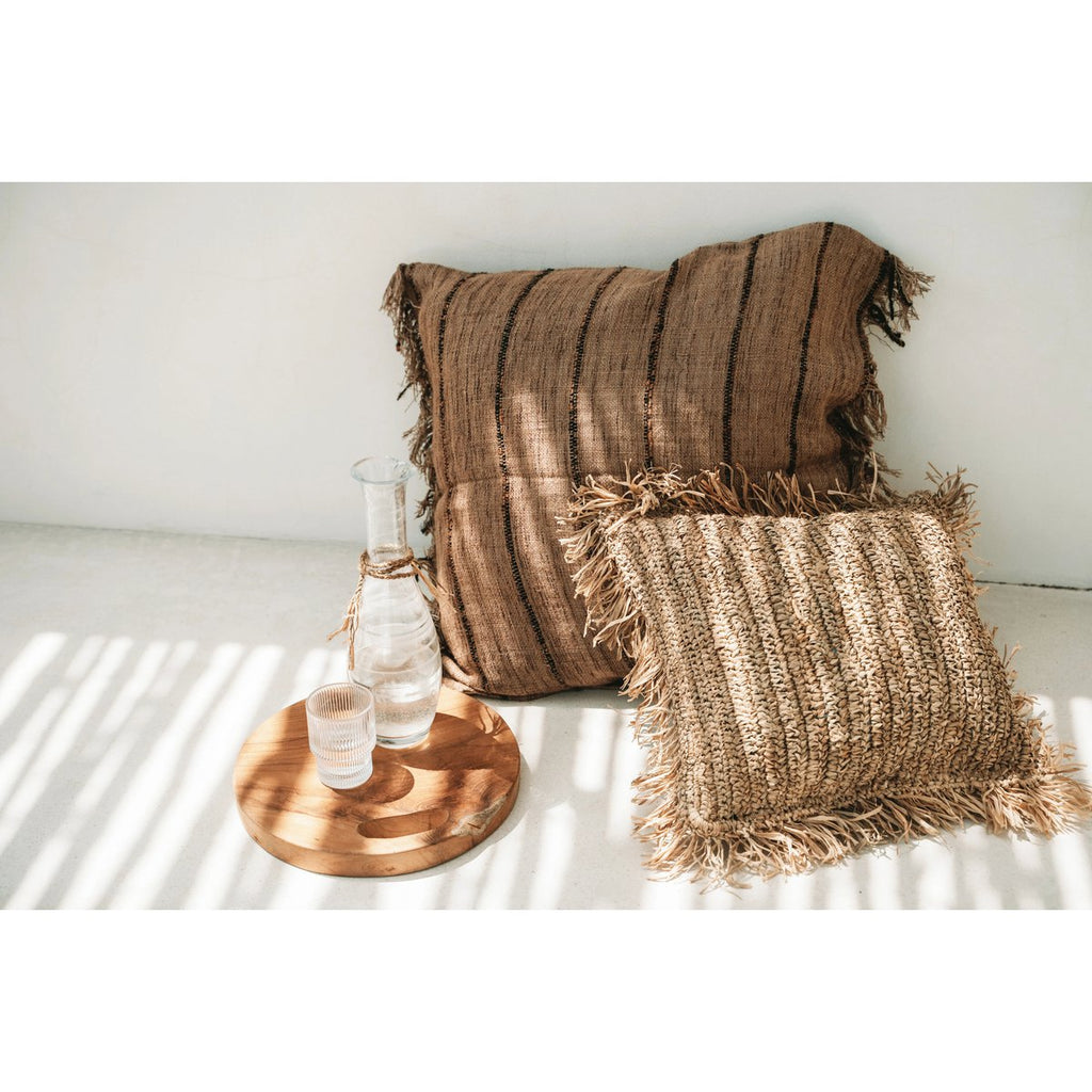 The Teak Root Tray - Natural - S - LUXONAS HOME